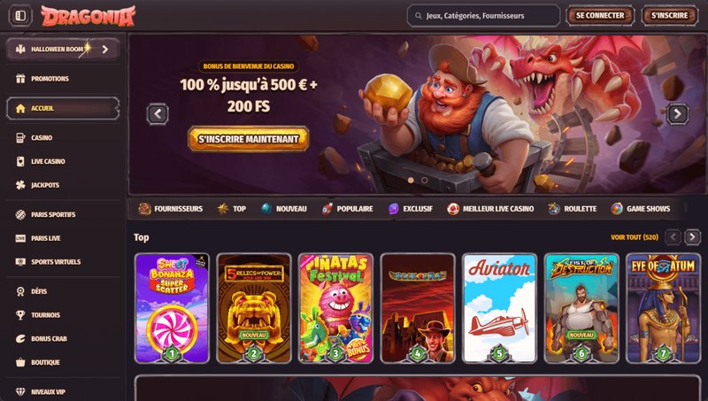 Découvrez les avantages de Dragonia Casino en Ligne en France, dragonia casino